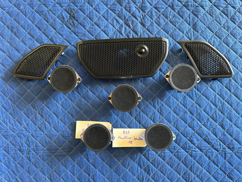 2022 RAM 1500 TRX FRONT REAR DOOR HEADLINER DASH ALPINE FULL SPEAKER SET OEM