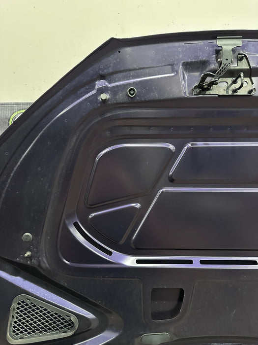 2014 AUDI R8 FRONT HOOD BONNET ASSEMBLY OEM GENUINE PURPLE