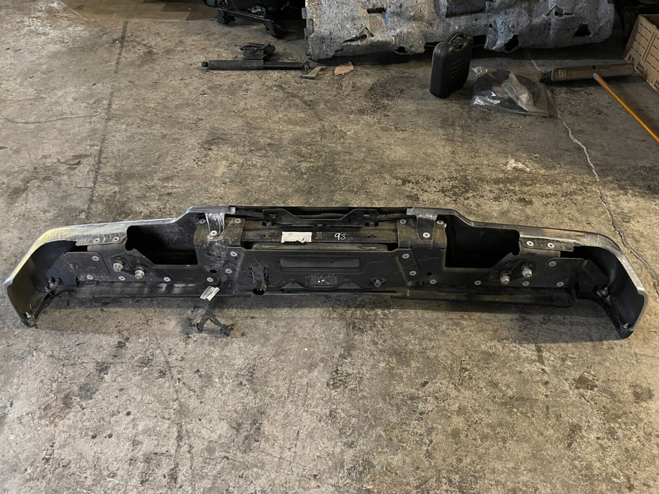 2017-2019 FORD F250 REAR CHROME BUMPER ASSEMBLY OEM (READ/SLIGHT SCUFFS)