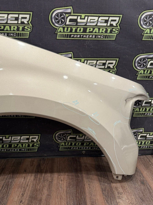 2017-2022 FORD F250 F350 F450 RIGHT FENDER WHITE GOLD MET (GN) OEM *DAMAGE/LOCAL