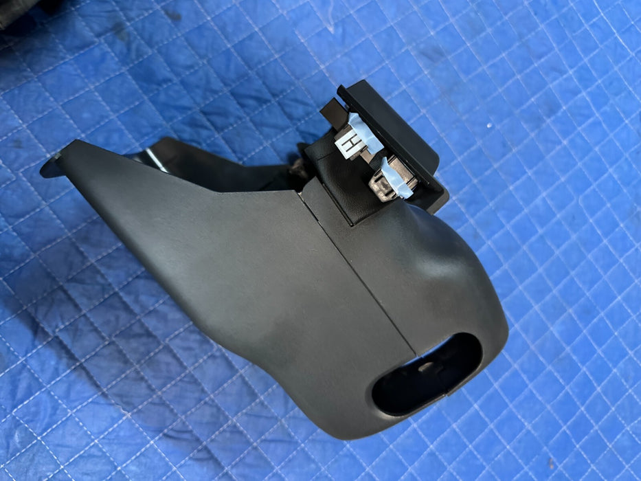 2022 FORD F350 PLATINUM STEERING COLUMN SHROUD COVER TRIM OEM (BLACK ONYX)