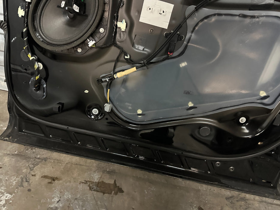 2017 2022 FORD F250 F350 F450 FRONT RIGHT DOOR SHELL AGATE BLACK (UM) OEM