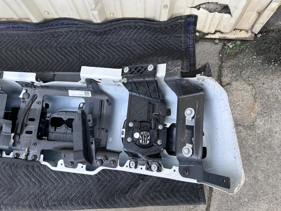 2023 2024 2025 FORD F250 F350 FRONT BUMPER ASSEMBLY STAR WHITE ~SCRATCHES~