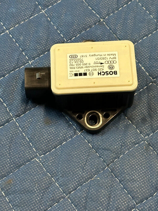 2014 AUDI R8 YAW ACCELERATION SENSOR MODULE 420907637 OEM 420 907 637