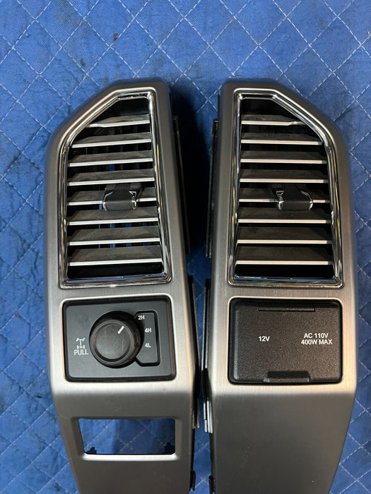 2020 2021 2022 FORD F250 F350 F450 PLATINUM DASH AIR VENTS SET (4) OEM ~READ!!~