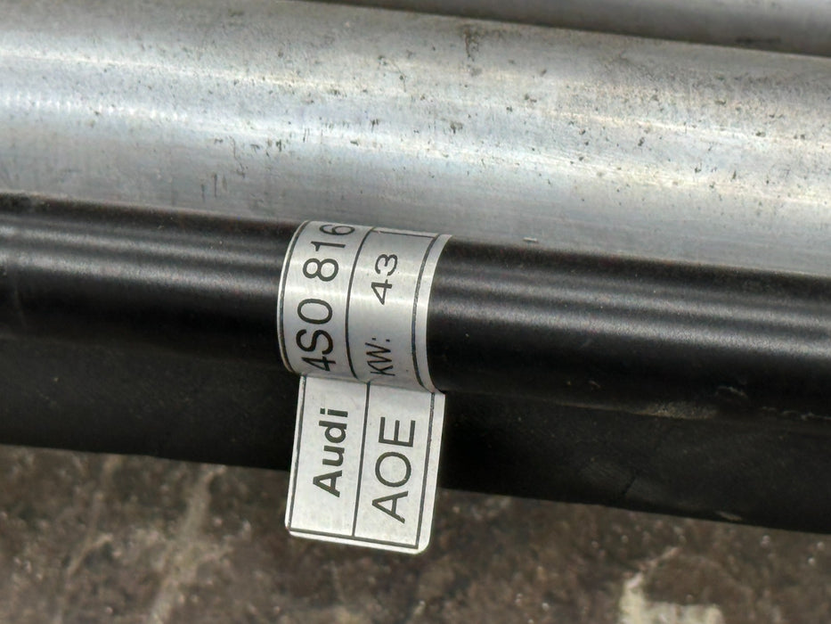 2021 AUDI R8 OEM UNDERBODY CENTER COOLANT PIPE LINE HOSE TUBE 4S0 819 270 D