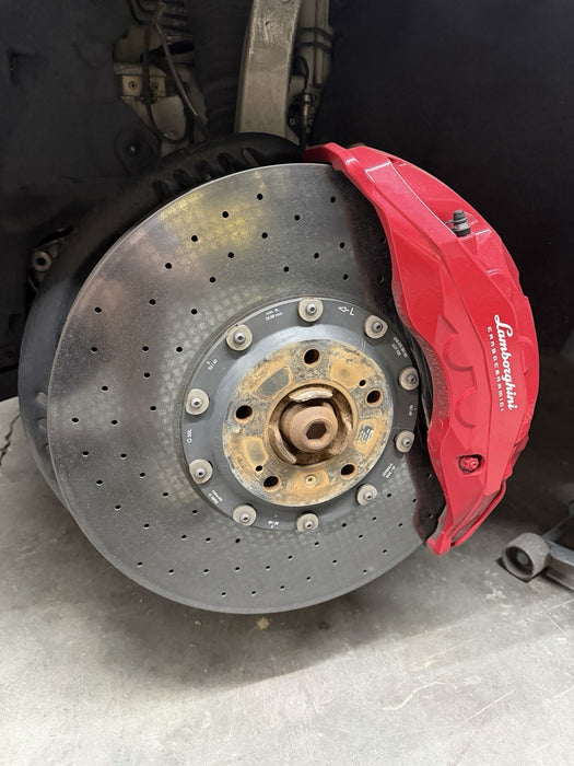 *MINT* 2018-2024 LAMBORGHINI URUS CARBON CERAMIC BRAKE CALIPERS ROTORS SET  (4)