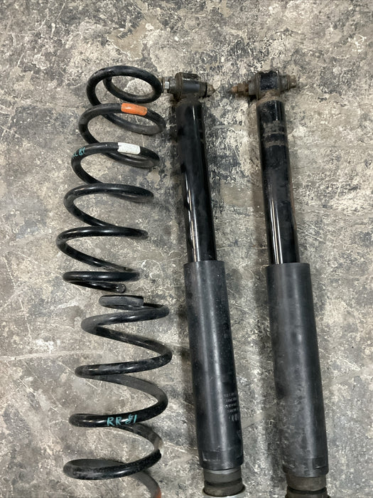 2014 TOYOTA PRIUS V REAR LEFT RIGHT PAIR SHOCKS STRUTS PAIR W/ SPRINGS OEM