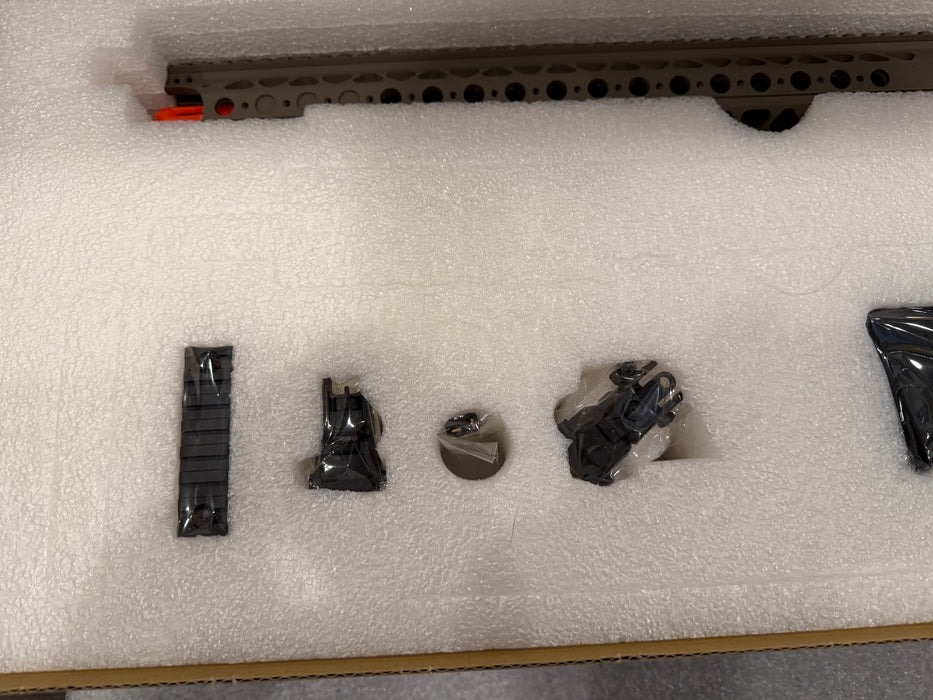 Krytac War Sport Licensed LVOA-C M4 Carbine Airsoft AEG Rifle Flat Dark Earth