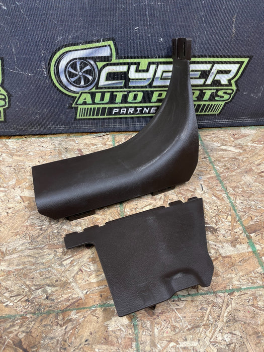2017-22 FORD F250 F350 F450 KING RANCH PASSENGER FLOOR BCM TRIM COVER BROWN OEM