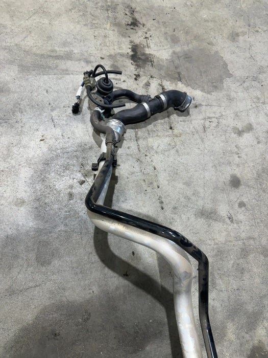 2014 PORSCHE 911 TURBO S REAR RIGHT ENGINE WATER COOLANT HOSE LINES OEM