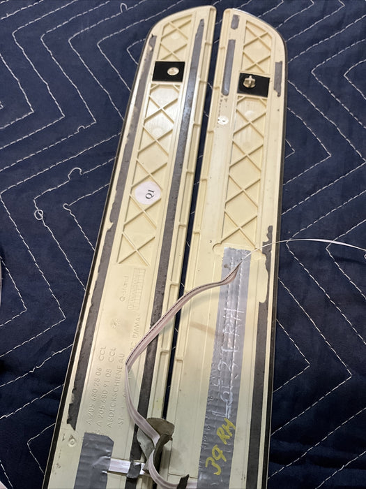 2014 MERCEDES C63S AMG ILLUMINATED KICK PLATES SETOEM GENUINE
