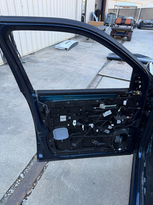 2021 RAM 2500 3500 DRIVER FRONT DOOR BLUE PAINT CODE - PPX 2019 2020 2021 2024
