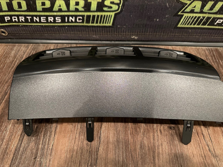 2014 TOYOTA PRIUS V CENTER DASH DASHBOARD AIR VENT OUTLETS W/ TRIM PANEL OEM