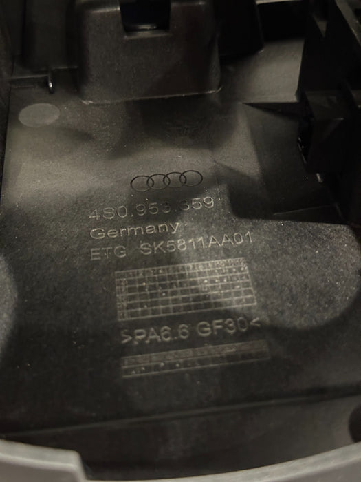 2017 AUDI R8 STEERING COLUMN TRIM SHROUD OEM