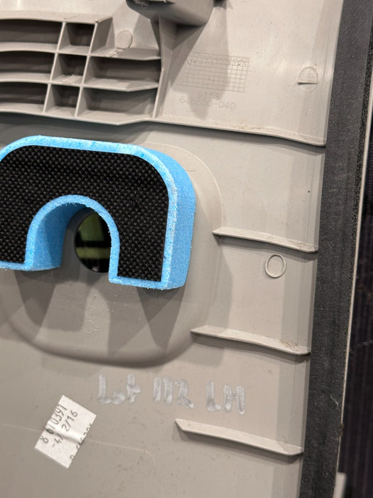 2017 NISSAN TITAN XD RESERVE REAR LEFT UPPER C PILLAR TRIM OEM