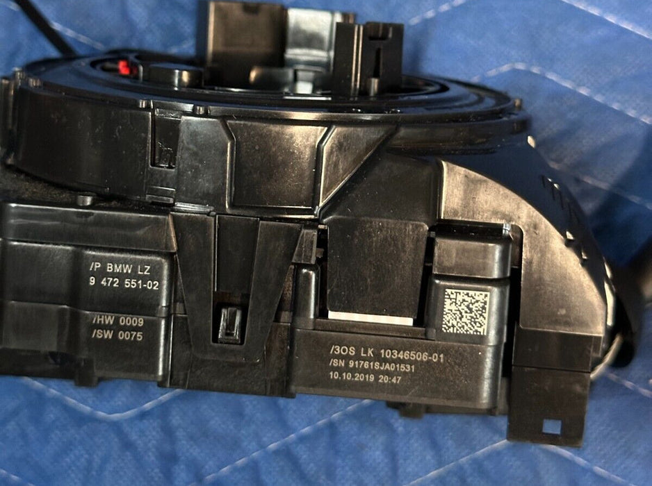 2020 BMW M8 COMPETITION F93 G16 STEERING COLUMN CLOCK SPRING SWITCH LEVER OEM