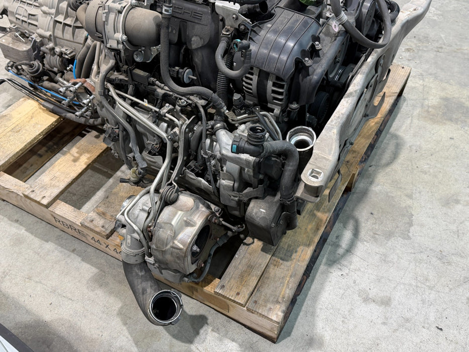 2014 PORSCHE 911 TURBO S 991 3.8L ENGINE PDK TRANSMISSION ByDesign 68MM Turbos