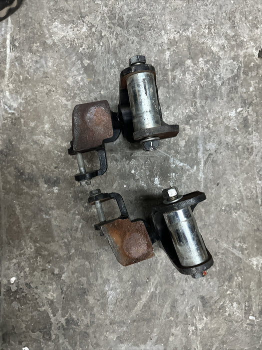 2021 2022 GMC SIERRA 2500 3500 FRONT RIGHT LEFT TORSION BARS MOUNT BRACKETS PAIR