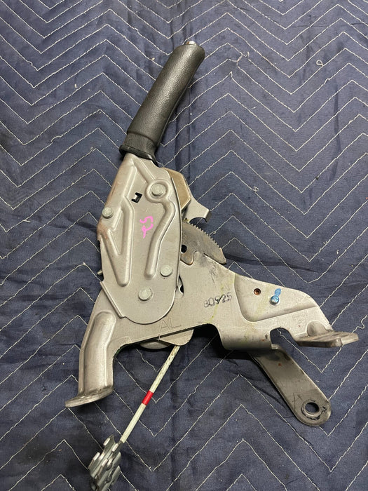 2018 TOYOTA 86 BRZ LEATHER EMERGENCY E BRAKE HANDLE LEVER W/ RED STITCHING OEM