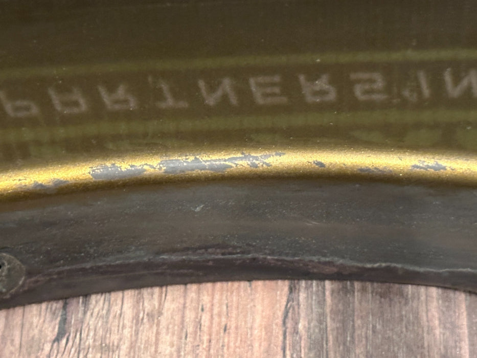 2017-2022 FORD F250 F350 FRONT LEFT RIGHT FENDER FLARES GOLD OEM *PAINT FLAWS*