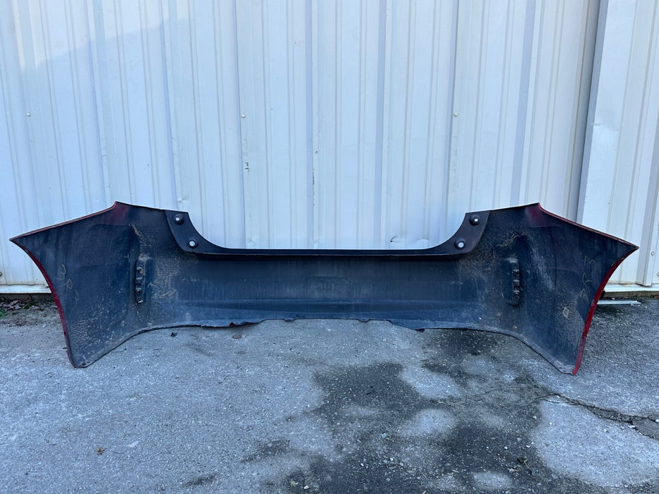 2014 TOYOTA PRIUS V RED REAR BUMPER COVER OEM *LOCAL PICKUP ONLY!* (READ DESC)