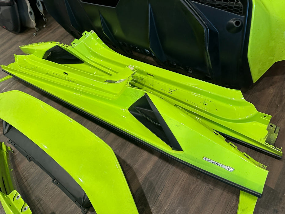 2024 LAMBORGHINI HURACAN TECNICA REAR BUMPER SIDE SKIRTS FENDER WING OEM GENUIN