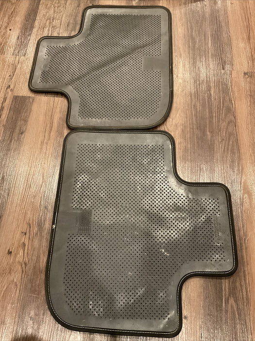 2017 DODGE CHARGER BLACK REAR PAIR LEFT RIGHT CARPET FLOOR MAT OEM