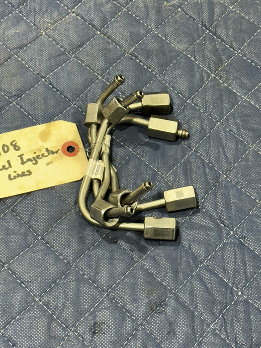 2020 FORD F250 F350 RIGHT FUEL PIPE INJECTOR LINES (4) 55K MILES OEM LC3Q9F911BB