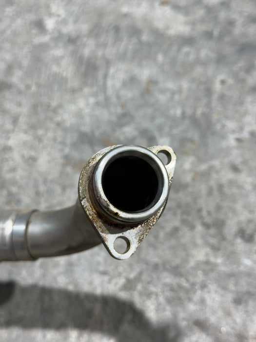 2017 AUDI R8 ENGINE OIL COOLER HOSE LINE PIPE OEM 4S0 117 413 E