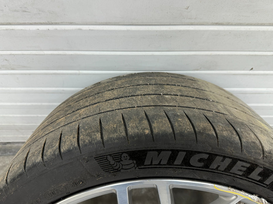 2017 AUDI R8 REAR RIM WHEEL TIRE 305/30 20X11 OEM *CURBRASH/WEAR 8-14*