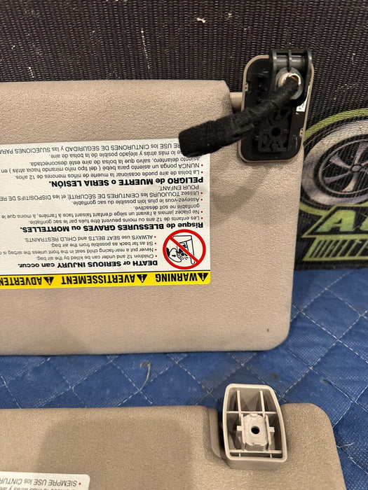 2017-2019 FORD F250 F350 F450 LIMITED SUN VISORS PAIR LEFT RIGHT OEM SUNVISOR