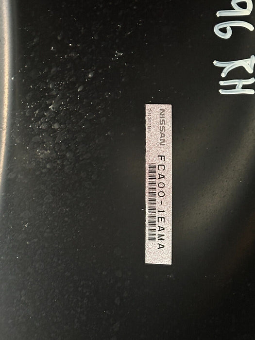 2010 NISSAN 370Z FRONT RIGHT PASSENGER FENDER OEM ~NAG~BLACK CHERRY ~MINOR WEAR~