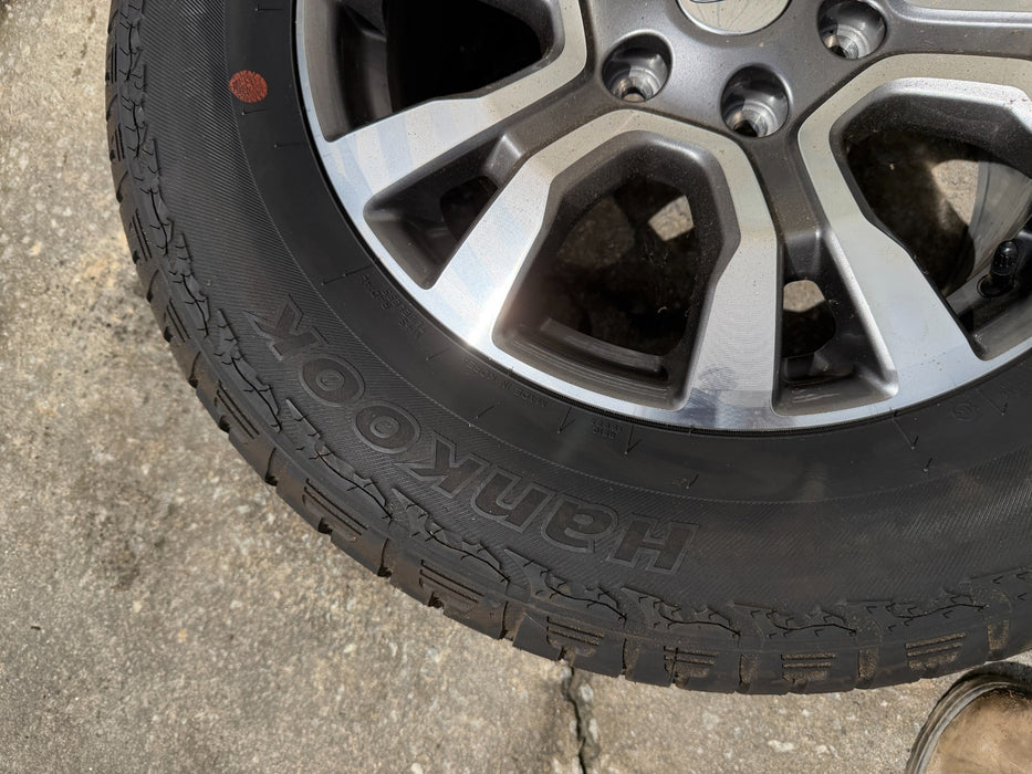 *NEW* FORD RANGER TAKE OFF WHEELS RIMS TIRES HANKOOK DYNAPRO ATM 265/60R18