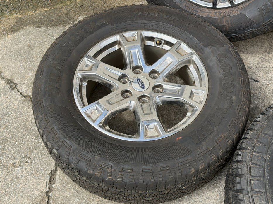2020 FORD F150 FACTORY OEM 18" WHEELS RIMS 275/65R18 TIRES
