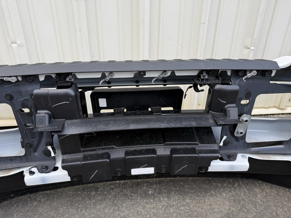 2023 2024 2025 FORD F250 F350 FRONT BUMPER ASSEMBLY STAR WHITE OEM