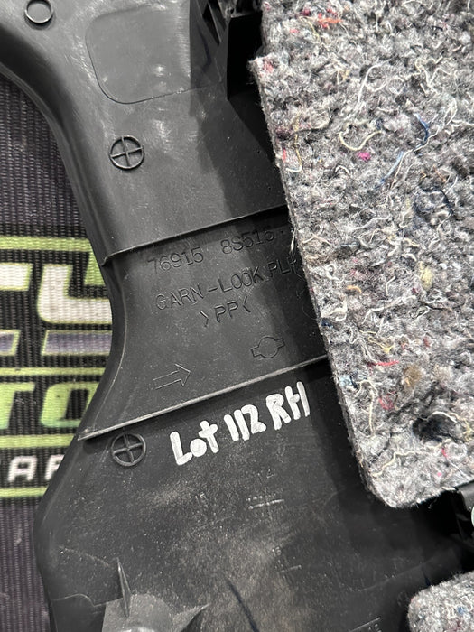 2017 NISSAN TITAN XD RESERVE REAR RIGHT LOWER C PILLAR TRIM OEM 76915 8S515