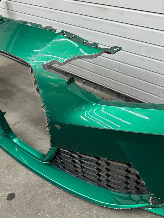 2024 BMW M3 M4 G80 G82 FRONT BUMPER OEMISLE OF MAN GREEN C4G *FLAWS 4-17, 19-21*