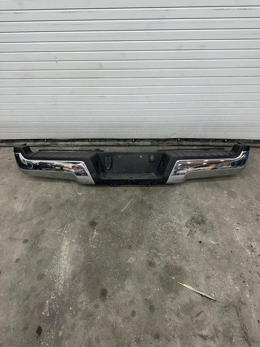 2017-2019 FORD F250 F350 REAR CHROME BUMPER COMPLETE OEM