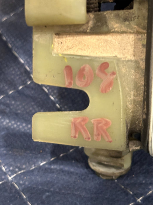 2017-2019 FORD F250 F350 REAR RIGHT DOOR HANDLE TRI COAT (UG) OEM *BURN DAMAGE*