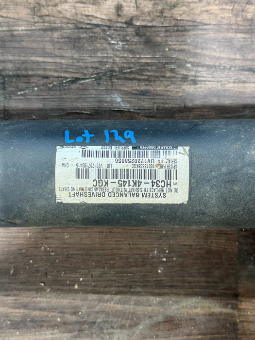 2017 FORD F350 DUALLY REAR 2 PIECE DRIVE DHAFT OEM HC34-4K145-KGC