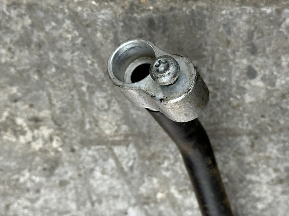 2014 AUDI R8 5.2L V10 CENTER AC A/C AIR CONDITIONING LINE HOSE 420 260 702 D