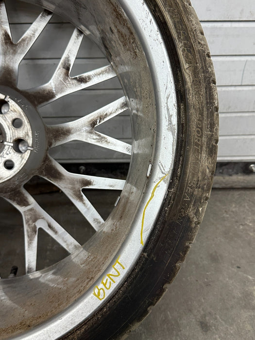 2017 AUDI R8 FRONT WHEEL RIM TIRE 245/30 20X8.5 OEM *BENT/READ*