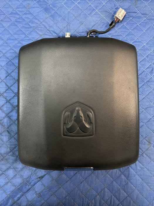 2018 DODGE RAM 2500 LARAMIE CENTER CONSOLE ARM REST STORAGE LID OEM~READ~