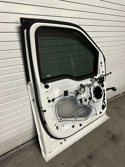 2017-2022 FORD F250 F350 F450 FRONT DRIVER LEFT DOOR SHELL STAR WHITE (AZ) OEM