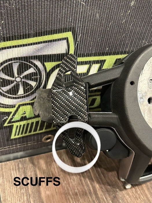 2021 AUDI R8 STEERING WHEEL CONTROL BUTTON BEZEL W PADDLE SHIFTERS OEM *READ*