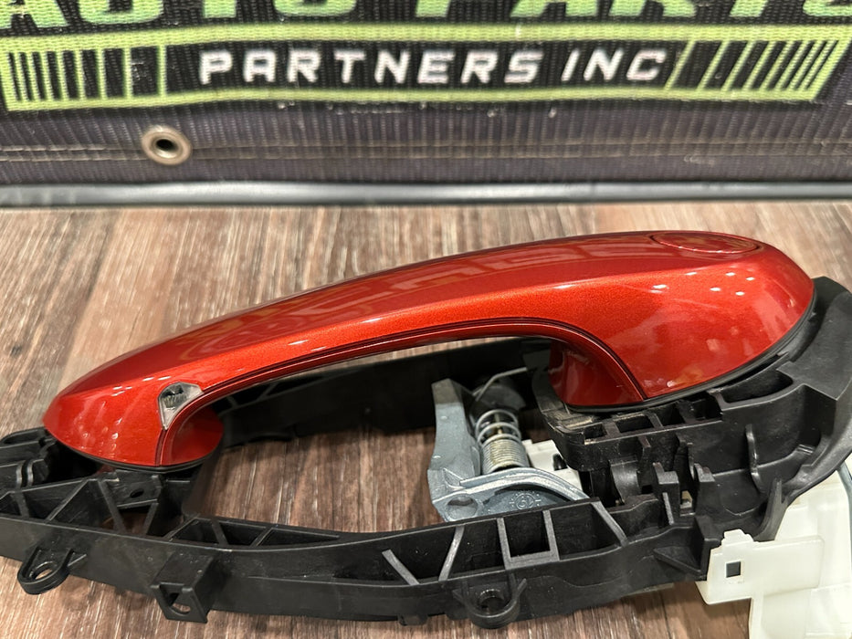 2020 BMW M8 COMP F93 FRONT DRIVER LEFT DOOR HANDLE MOTEGI RED - C3K OEM *READ*