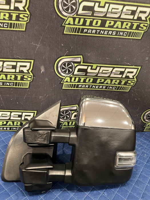 2017-2022 FORD F250 F350 F450 DRIVER LEFT TOW MIRROR OEM CAMERA BLIND SPOT~READ~