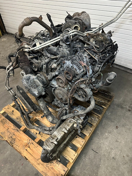 2017 2018 2019 FORD F250 F350 F450 6.7L DIESEL POWERSTROKE ENGINE *FIRE* 43K MIL