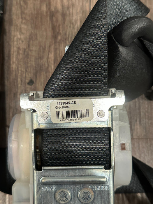 2017 NISSAN TITAN XD RESERVE REAR DRIVER LEFT SEATBELT OEM